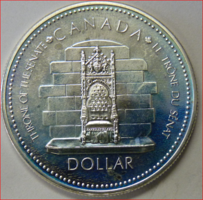 Canada 1 dollar 1977 troon